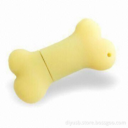 USB Flash Stick in Lovely Shape, with 512MB to 32GB Capacities, Cover Cap and Pocket Clip